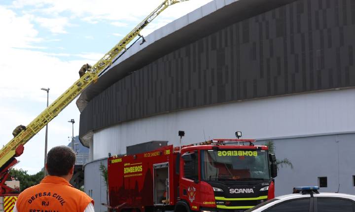 Incêndio no Velódromo do Rio é controlado; pista não teve impacto