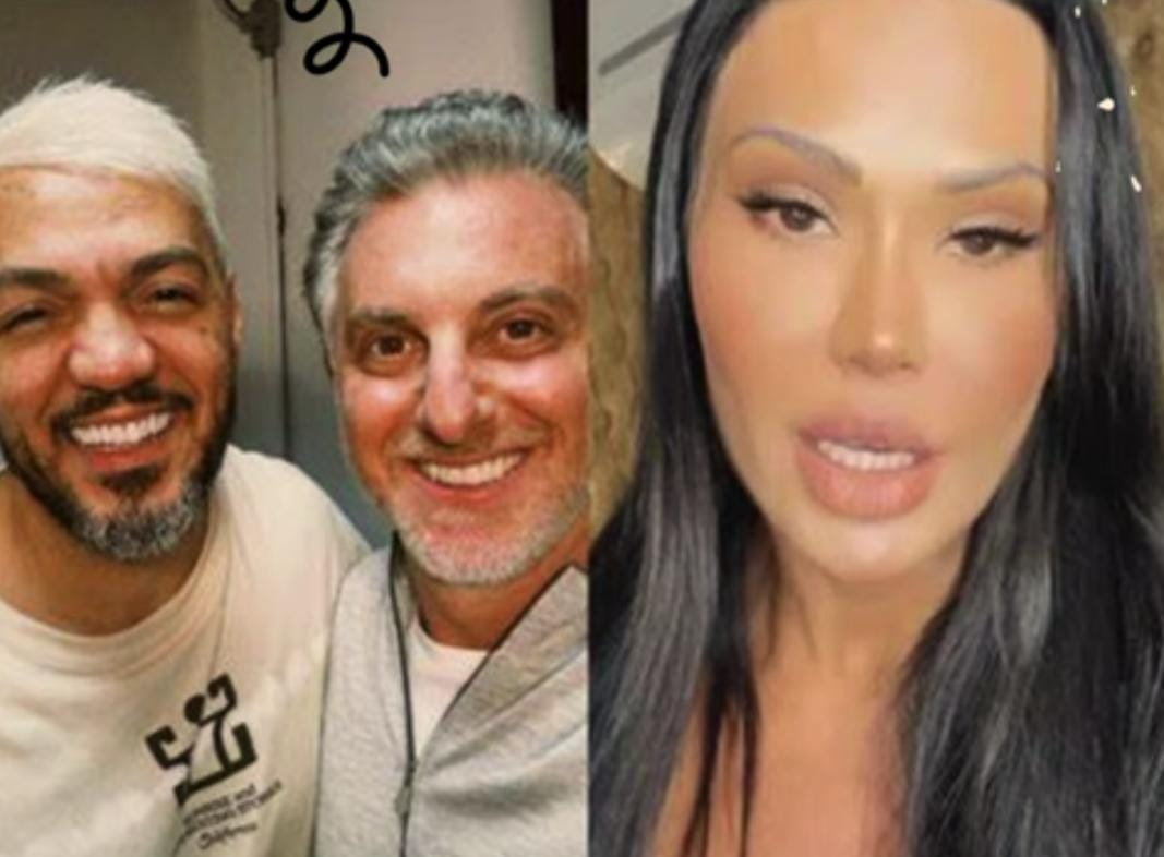APÓS DOMINGÃO COM BELO, GRACYANNE DETONA LUCIANO HUCK  E FAZ REVELAÇÃO SOBRE O APRESENTADOR: 