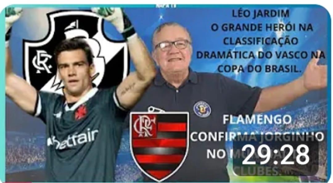 VITORIA DRAMÁTICA DO VASCO NA COPA DO BRASIL