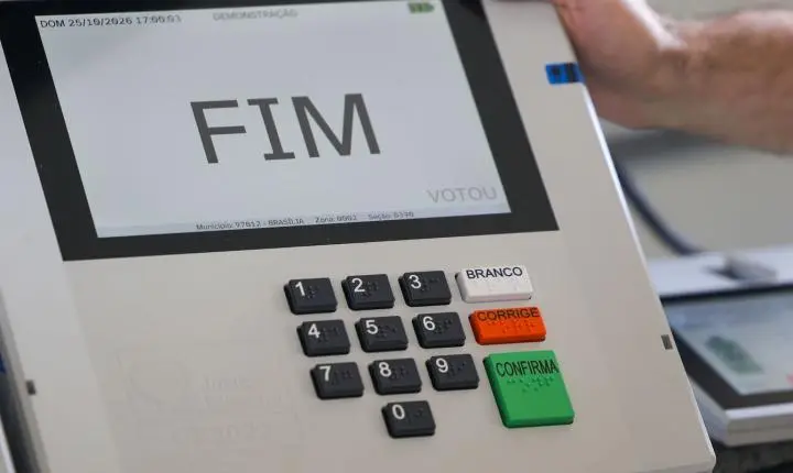 Segundo turno das eleições registra menor abstenção em 20 anos